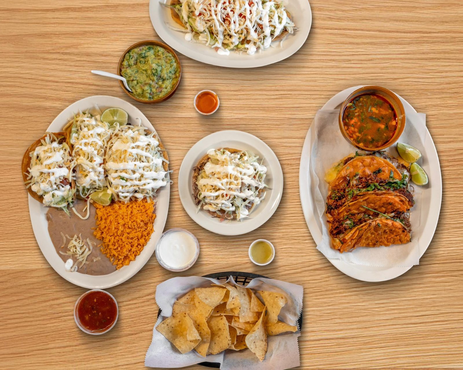 Nina's Tacos signature plates