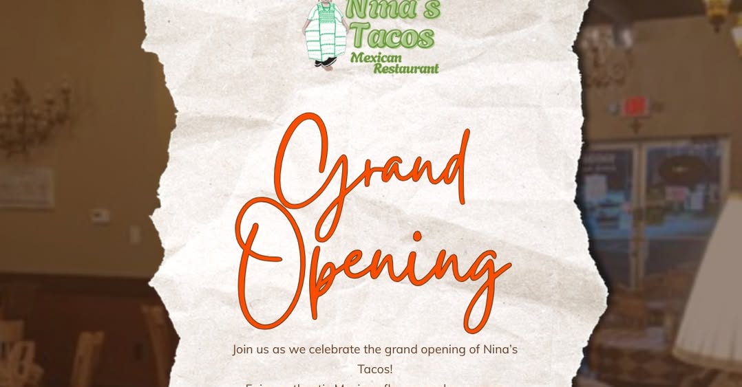 Grand reopening